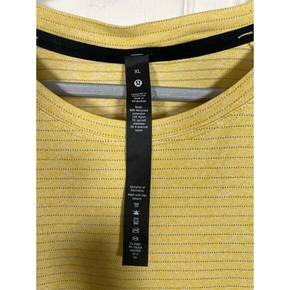 lululemon athletica Yellow Short Sleeve Tee - Picture 2 of 6